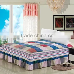 Factory Outlets 2015 High Quality Hand Made Bed Sheet Bed Skirt With Elastic Fitted Style thumbnail-1