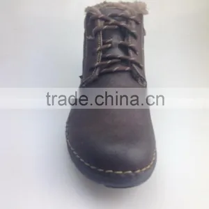 2016 High Quality Leather Boot Men Warm Fur Lining Light Outsole Hotsell Styles thumbnail-4