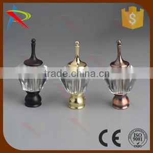Fancy Home Goods Curtain Rod Finials for Sale thumbnail-1
