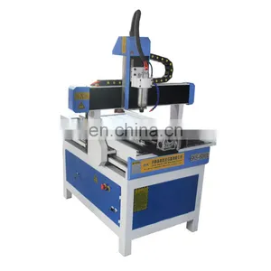 SENKE Hot Sale 4 Axis SKA-6060 6090 MINI CNC Cutter Wood Acrylic Metal Engraving Milling Machine thumbnail-4