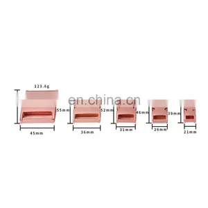 Hot Selling Custom Logo Dog Collar And Leash Set Rose Gold Pet Dog Metal Buckle Collar Personalized in Bulk thumbnail-1