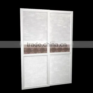 Customized Gross Decorated Sliding Door Wardrobe Closet Bedroom Furniture Set thumbnail-1