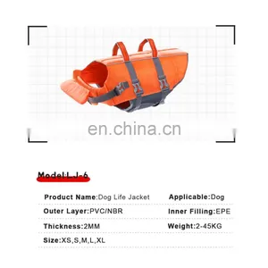 2022 Hot Sale Dog Life Jacket Waterproof Comfortable Dogs Life Vest for Pets Swimming thumbnail-2