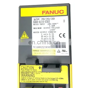 A06b-6114-h303 Japan Original Fanuc Servo Drive A06B-6114-H303 thumbnail-2