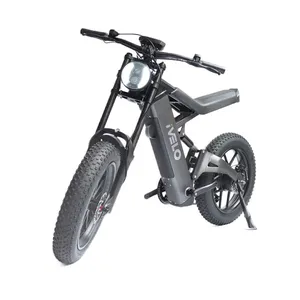IVelo New Arrival Fat Tire 20 Inch 1000W Ebike 48V 13AH Long Range Electric Dirt Bike City Bicycle thumbnail-3