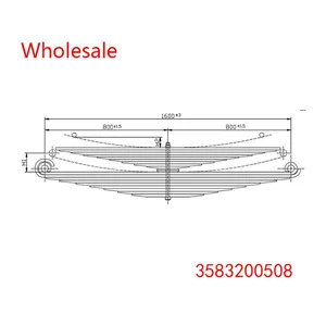 3583200508 Heavy Duty Vehicle Rear Wheel Spring Arm Wholesale For Mercedes Benz thumbnail-1