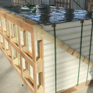 Factory Direct Supply of SIP Sandwich Panels, Glass Magnesium Sandwich Insulation Panels, and Movable Room Insulation Wall Panels thumbnail-3
