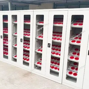 Steel Tool Storage Cabinet Supplier|Heavy Duty Modular Drawer Cabinet 3*3 Each Drawer thumbnail-2