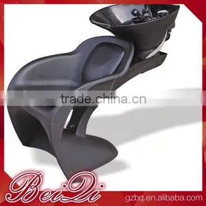 Morden and Fancy Fiber Glass Hairdressing Shampoo Basin Black or White Plastic Shampoo Chair thumbnail-2