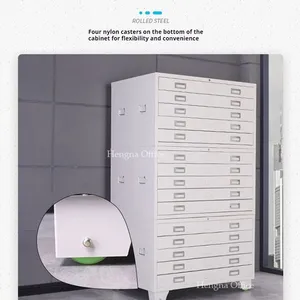 Engineering Drawing Storage Cabinet | Drawer Middle Classification Number Insert | for School Design Department thumbnail-5