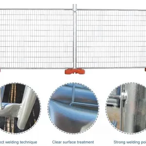 High Standard Temporary Fence Security Fence Export to Australia thumbnail-4