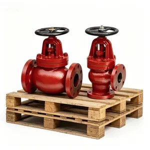 JIS F7305 J Type Flanged Cast Iron Straight Through Globe Stop Valve for Marine thumbnail-2