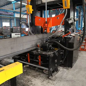 Zhouxiang H Beam Welding Making Fabrication Machine H Beam Steel Production Line thumbnail-4