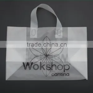 Clear Transcolor Plastic Tote Bags With Your Logo Printed Premium Plastic Bags Suit Use thumbnail-5