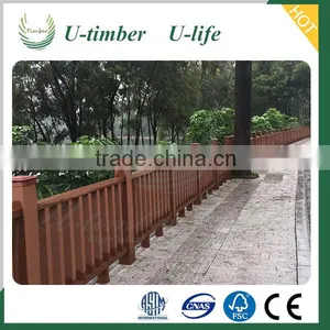 High Admiration and Widely Trusted WPC Composite Stair Railing thumbnail-3
