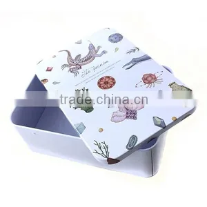 Cookie Tin for Valentine's Day,metal Favor Gift Box,box for Storage thumbnail-2