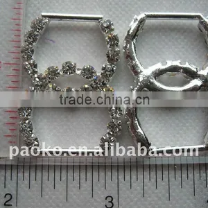 Rhinestone Buckles Sliders, Sew On Buckles Notions thumbnail-1