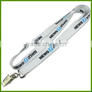 Rope Manufacturers Professional Custom Dark Gradient Color Heat Transfer Lanyard Webbing Lanyard Free Sample thumbnail-5