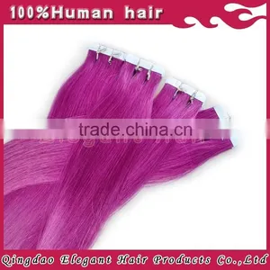 100% Human Brazilian Virgin Hair Weft Human Hair Weave Virgin Hair Tape Extension thumbnail-2