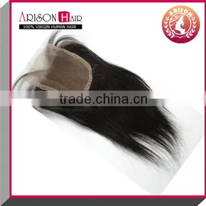 2015 Popular Goods Virgin Brazilian Hair Top Lace Closure 5x5" With 3 Way Part Closure thumbnail-3