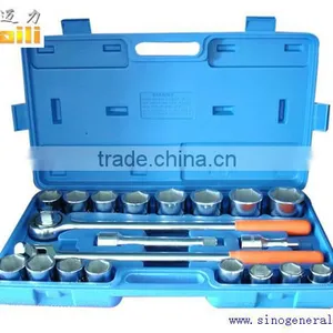 21pcs 3/4" DR. Socket Wrench Set thumbnail-1