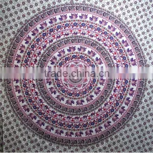 Bohemian Tribal Mandala Tapestry Hippie Wall Hanging Indian Mandala thumbnail-3