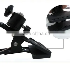 Metal Clip Clamp Holder Mount With Standard Ball Head 1/4 Screw for Photography thumbnail-5