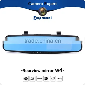 Hd Dual Lens Car Dvr Rearview Mirror Camera,car Rear View Mirror Monitor thumbnail-1