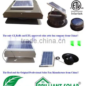 10W Florida Solar Attic Fan thumbnail-1