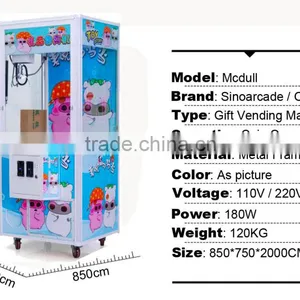 Sinoarcade Coin-op Mcdull Crane Vending Machine Hack thumbnail-6