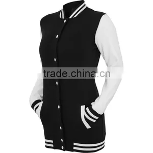 Varsity Jacket, Wool Body Leather Sleeves With and Without Hood thumbnail-1