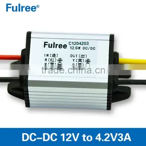 DC-DC Converter 12v to 4.2v3a Step Down Power Converter, Car Power Supply Module thumbnail-1