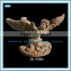 Modern Hand Carved Stone Top Dining Table Base thumbnail-1