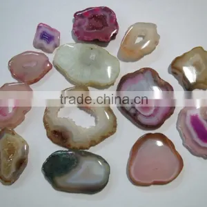 Colorful Agate Geode Slices thumbnail-1