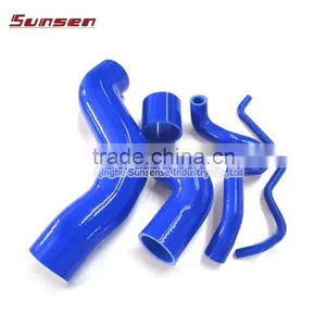 Blue Silicone Radiator Hose Kit Ford Fiesta 2002, 2003, 2004, 2005, 2006, 2007, 2008 thumbnail-3