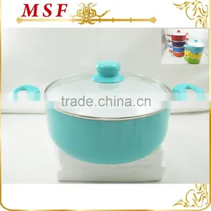 MSF-6688-casserole Pot Various Sizes of Aluminum Casserole Pot Hot Pot Colorful Competitive Casserole Pot thumbnail-2