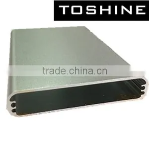 China Color Anodized Extruded Aluminum Heat Sink / Power Supply / Motor /resistance Box Extusion Shell Case Profile thumbnail-4