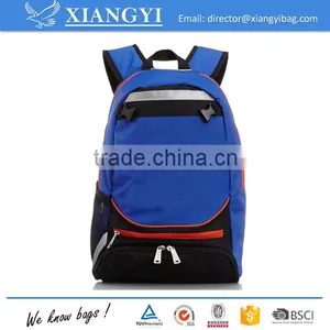 China Supplier Wholesale Price Custom 600D Polyester Teenager School Backpack Outdoor Backpack thumbnail-1
