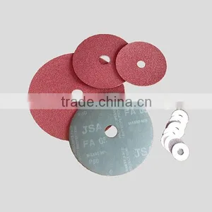 R.j No.A03-01100mm 115mm 125mm 150mm 180mm Alumina Zirconia Silicon Carbide Cloth Paper Backing Removing Paints Fibre Discs thumbnail-1