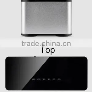 2016 New Product Best Super Bass Stereo Metal Rectangle Mini Bluetooth Portable Wireless Bluetooth Speaker thumbnail-2
