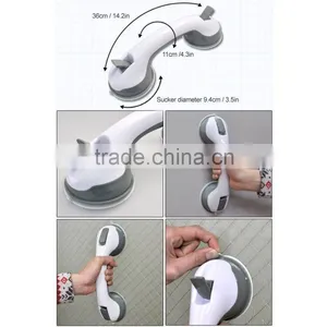 Helping Handle Easy Grip Safety Bar for Shower/Bathtub Bathroom Armrest Strong Suction Cup Door Helping Handle thumbnail-3