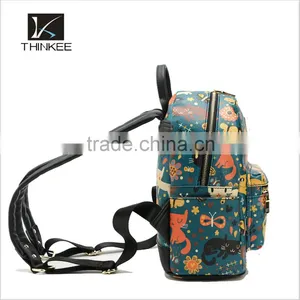Animal Print Fashion Best Selling pu Leather Backpack Bags thumbnail-3