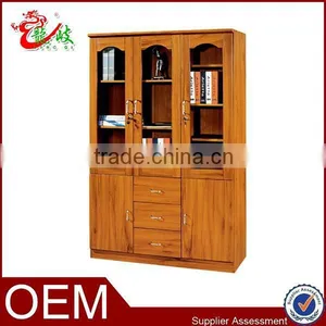 Hot Sale Modern Bookcase Office Furniture Wood Bookcase File Cabinet F03 thumbnail-1