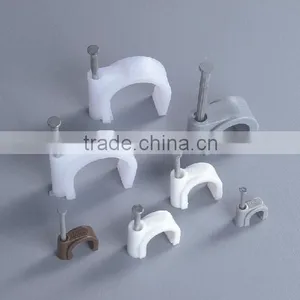 Hot Sell Plastic Nail Hook Cable Clip thumbnail-1