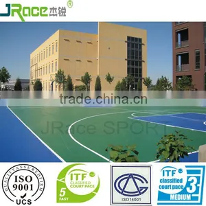 Multifunctional Anti-ultraviolet Outdoor Sport Court Flooring Basketball Court Flooring for Sale thumbnail-3