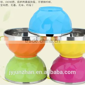 Stainless Steel Clorful Salad Bowl With Nice Design and High Quality Made by Junzhan Factory Directly thumbnail-2