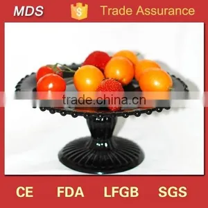 Black Glass Beaded Cake Stand for Wedding Cake Quality Choice thumbnail-1