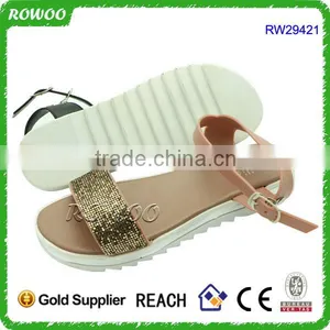 Wholesale Fashion Women Flip Flops Cheap Plastic Sandals thumbnail-1
