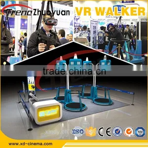 2016 American Omni Newest Most Profitable Virtual Reality Treadmill 9D VR Walker thumbnail-6