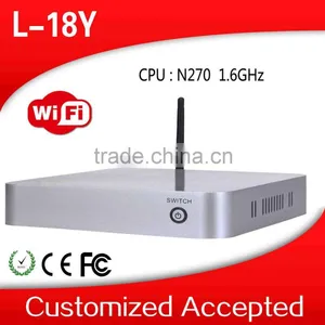 Hot Sale Z3735f Mini PC Atom Mini PC Desktop Mini L18Y N270 Support Ubuntu &xp&win 7 4G RAM 128G SSD thumbnail-1